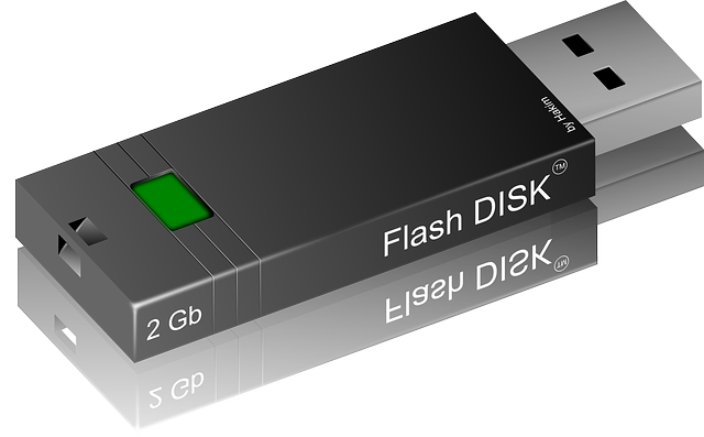 flash disk 2 Gb ve tvaru hranolu